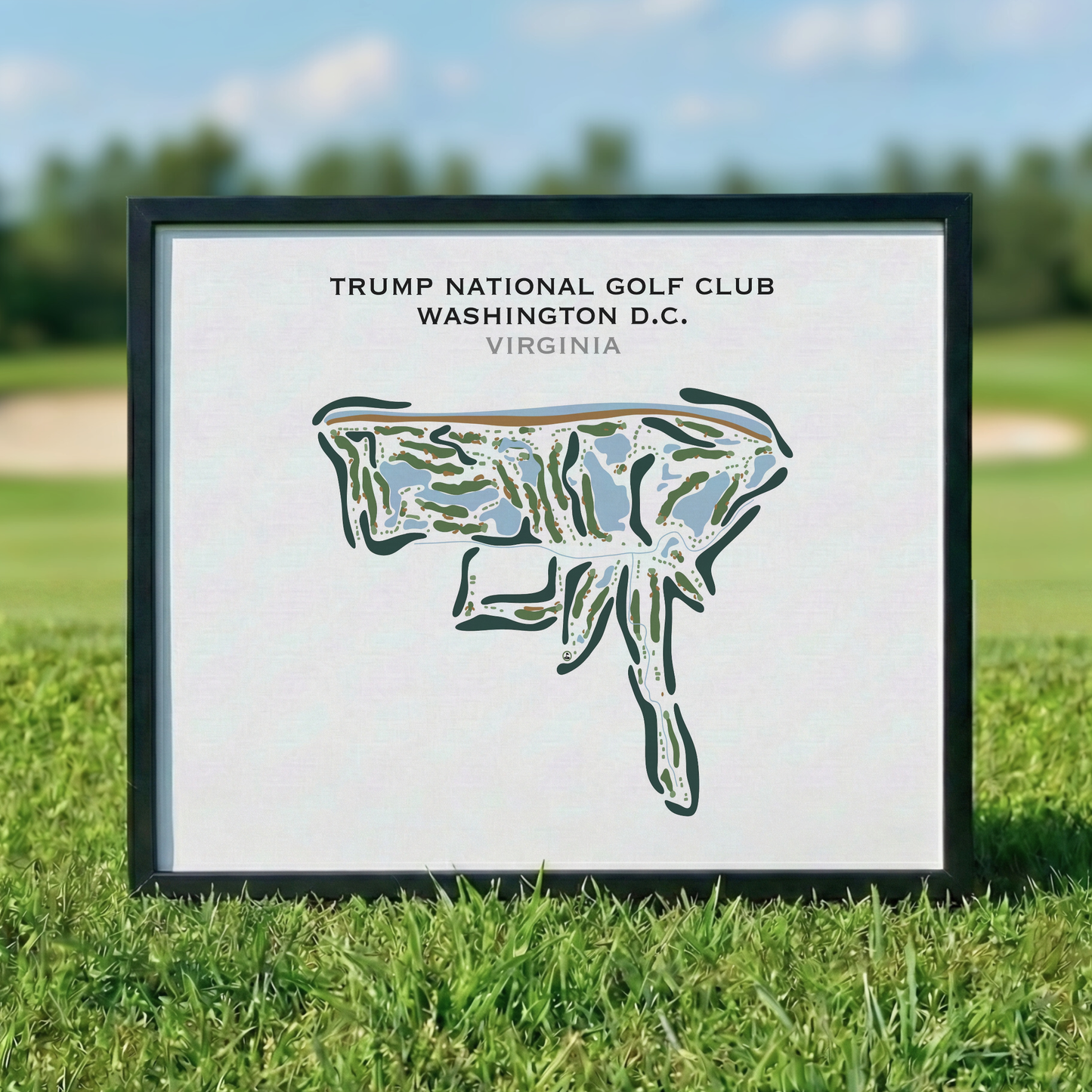 Trump National Golf Club, Washington DC, Virginia - Printed Golf Courses