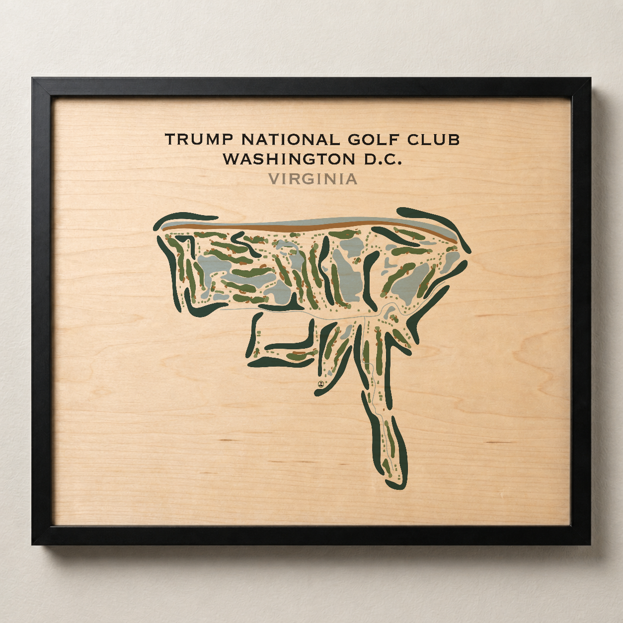 Trump National Golf Club, Washington DC, Virginia - Printed Golf Courses