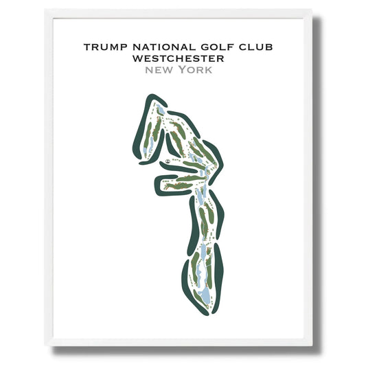 Trump National Golf Club Westchester, New York - Printed Golf Courses