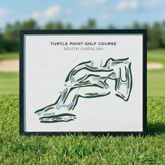 Turtle Point Golf Course, South Carolina - Printed Golf Courses