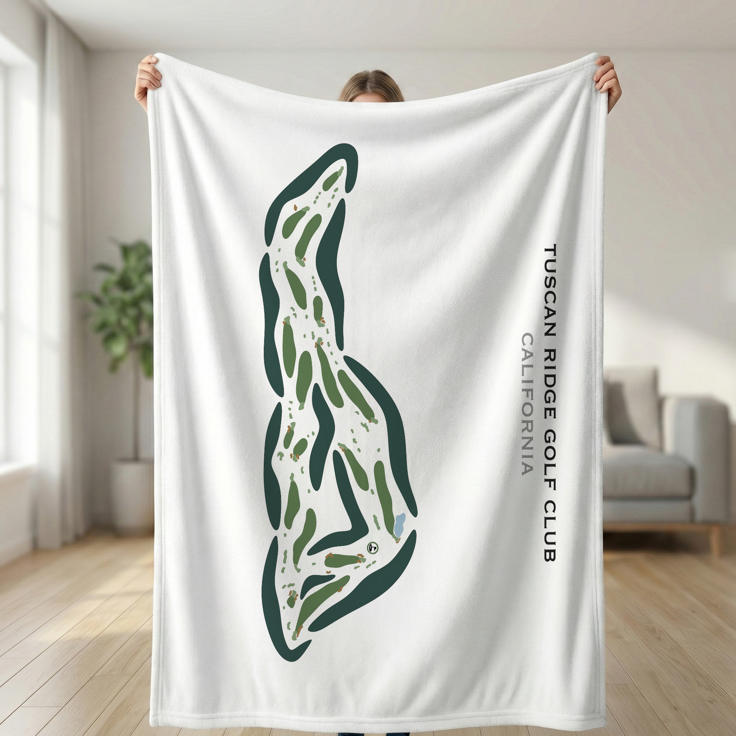 Tuscan Ridge Golf Club, California - Printed Golf Courses