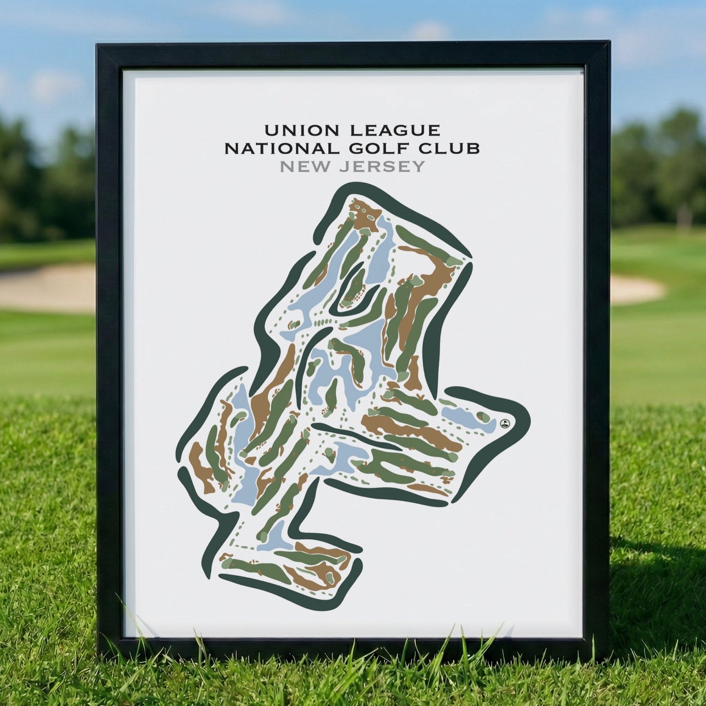 Union League National Golf Club, New Jersey - Printed Golf Courses