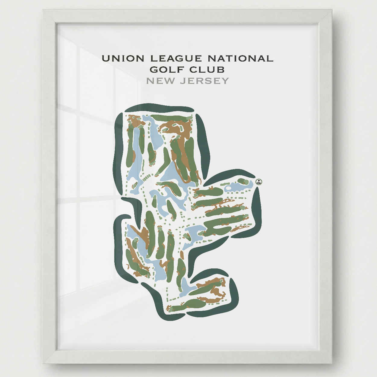 Union League National Golf Club, New Jersey - Printed Golf Courses