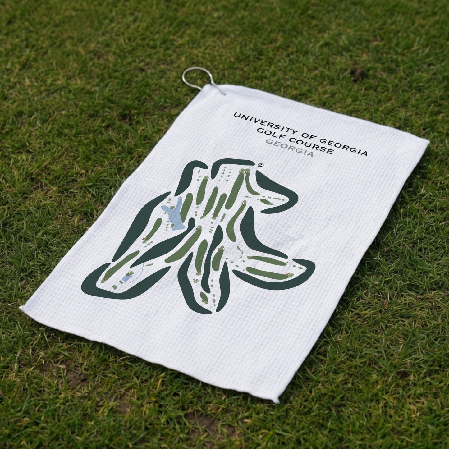 University of Georgia Golf Course, Georgia - Printed Golf Courses