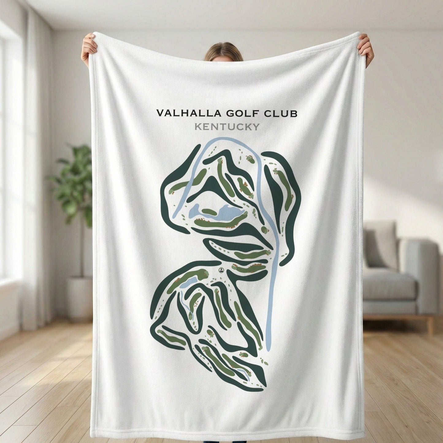 Valhalla Golf Club, Louisville, Kentucky - Printed Golf Courses
