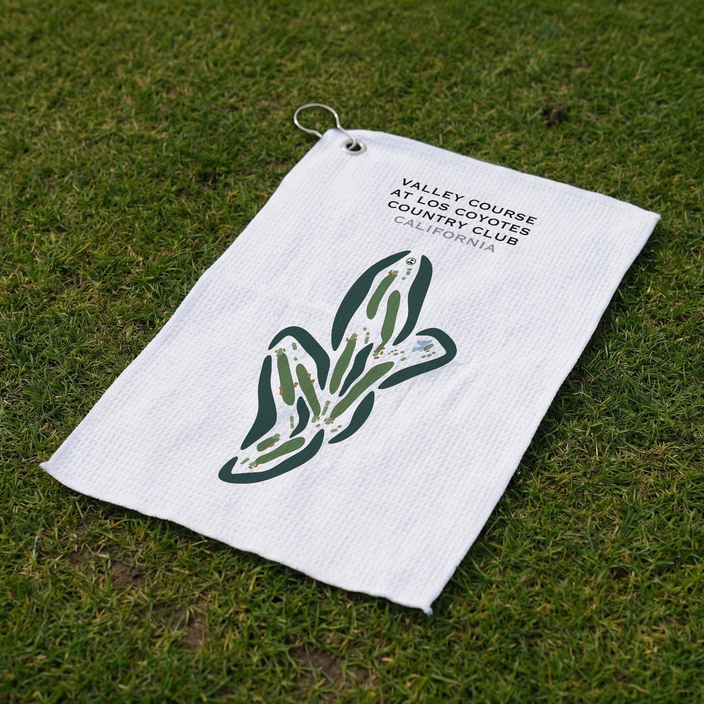 Valley Course at Los Coyotes Country Club, California - Printed Golf Courses