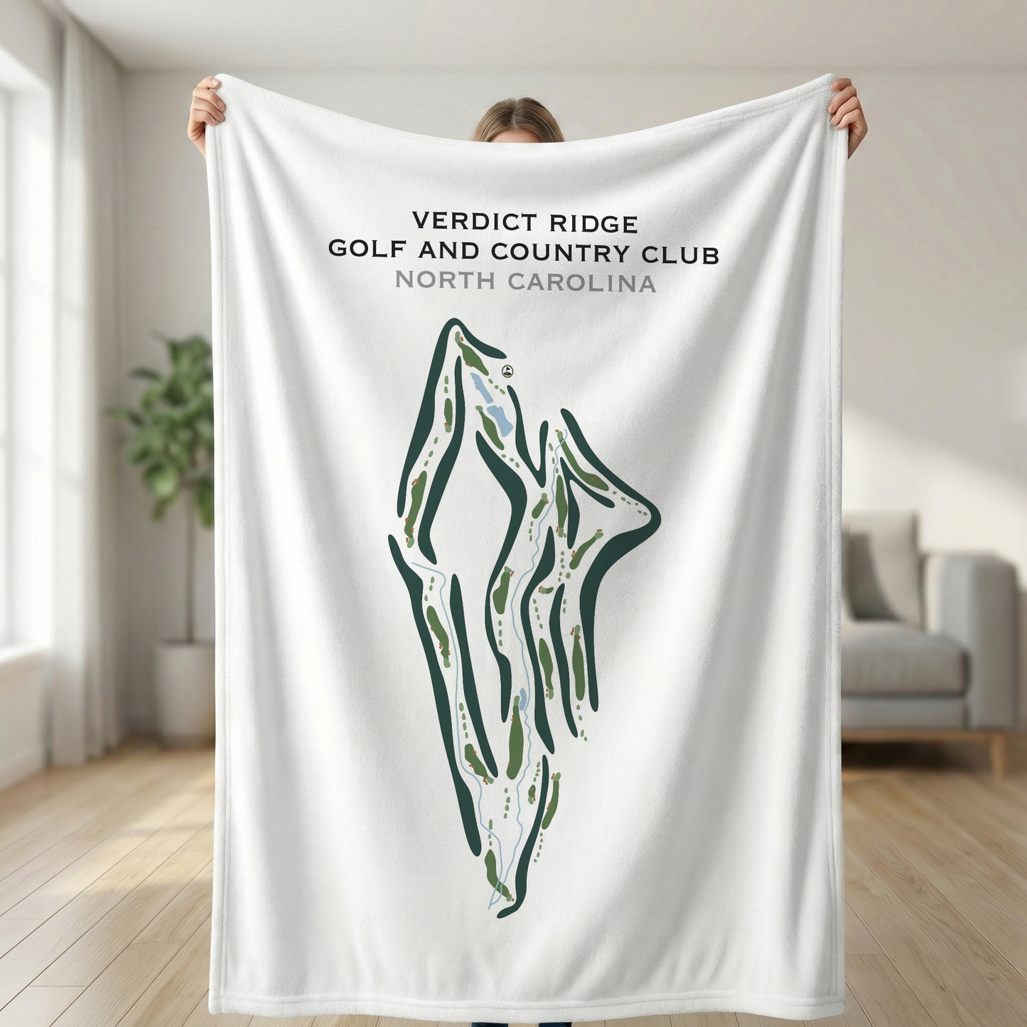 Verdict Ridge Golf & Country Club, North Carolina - Printed Golf Courses