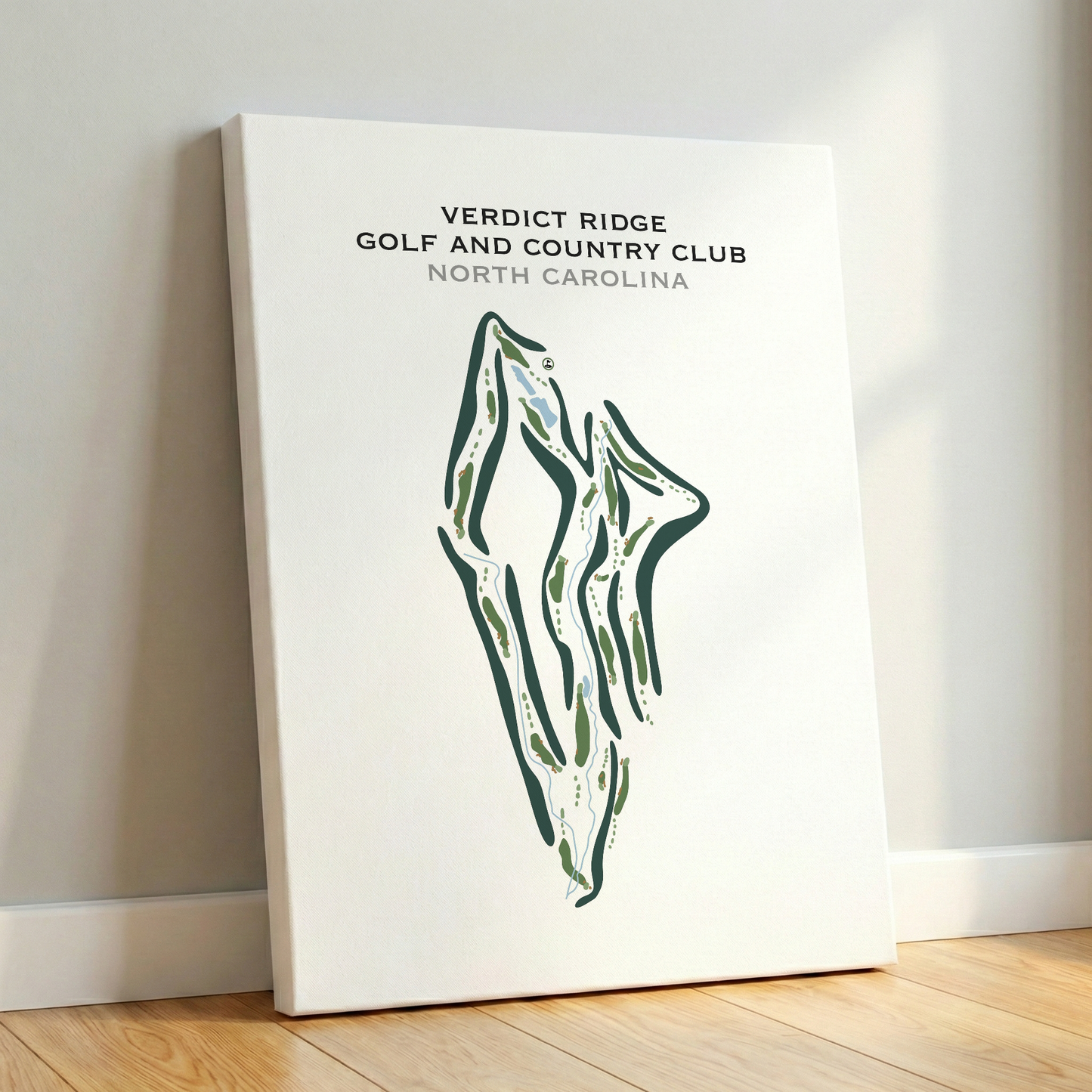 Verdict Ridge Golf & Country Club, North Carolina - Printed Golf Courses