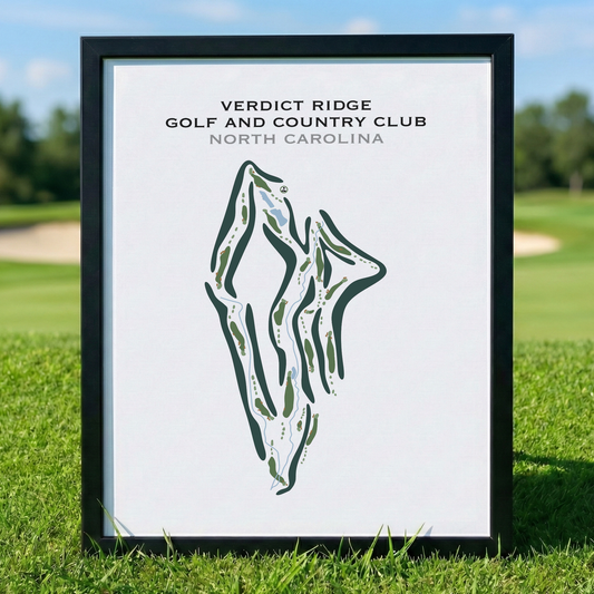Verdict Ridge Golf & Country Club, North Carolina - Printed Golf Courses