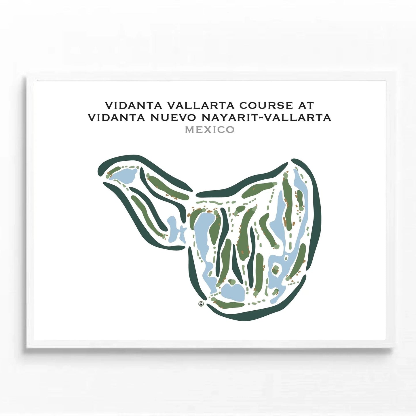 Vidanta Vallarta Course at Vidanta Nuevo Nayarit-Vallarta, Mexico - Printed Golf Courses