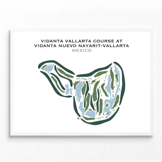 Vidanta Vallarta Course at Vidanta Nuevo Nayarit-Vallarta, Mexico - Printed Golf Courses