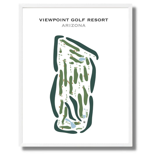 Viewpoint Golf Resort, Arizona - Printed Golf Courses