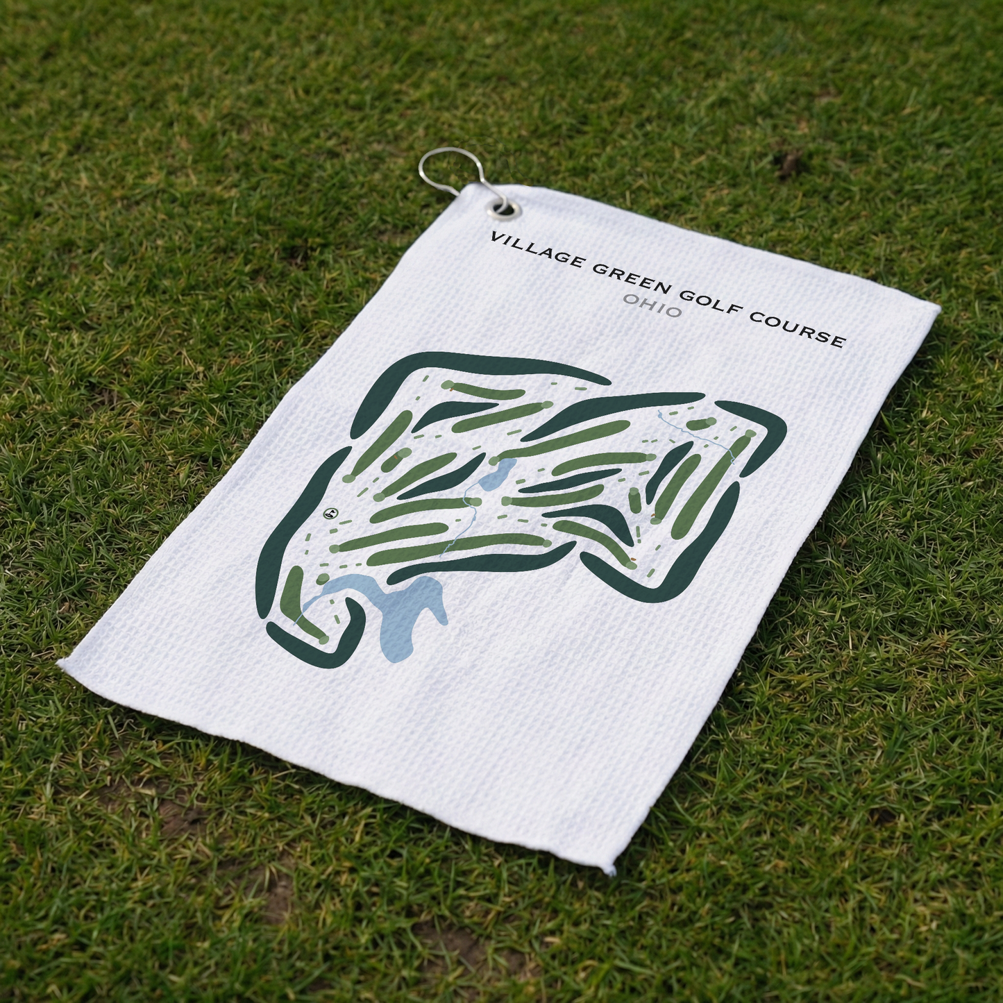 Village Green Golf Course, Ohio - Printed Golf Courses