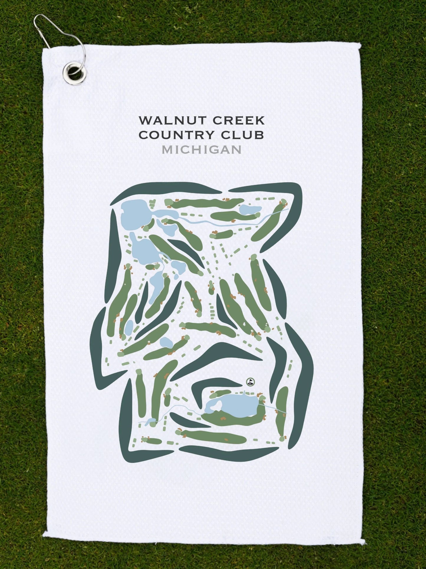 Walnut Creek Country Club, Michigan - Printed Golf Courses