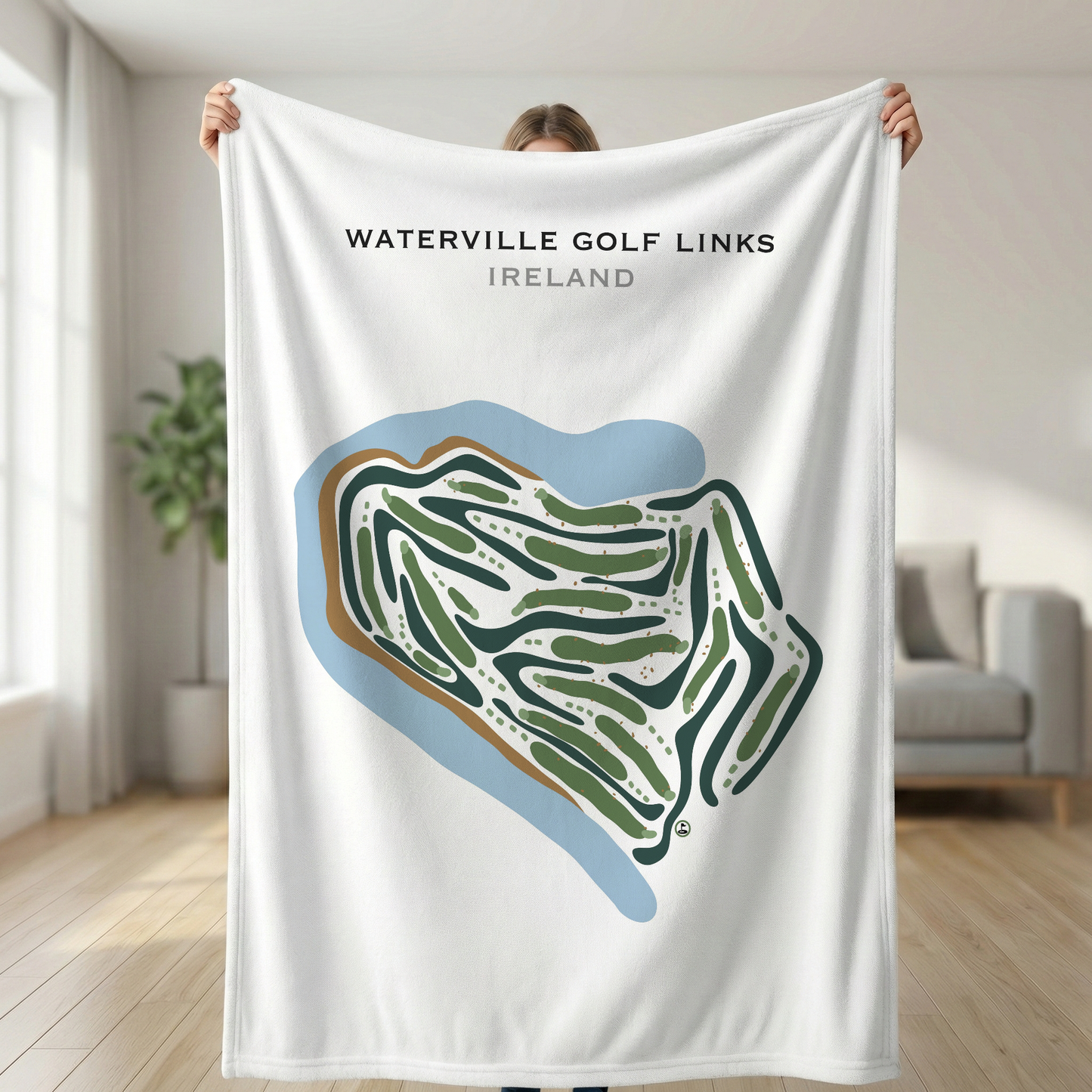 Waterville Golf Links, Ireland - Printed Golf Courses