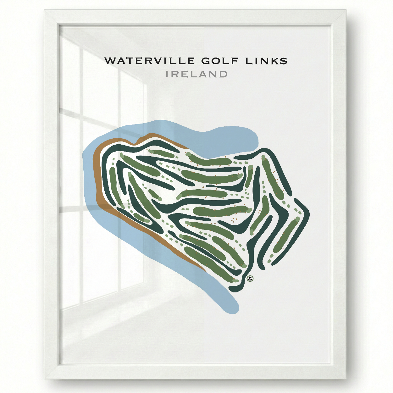 Waterville Golf Links, Ireland - Printed Golf Courses