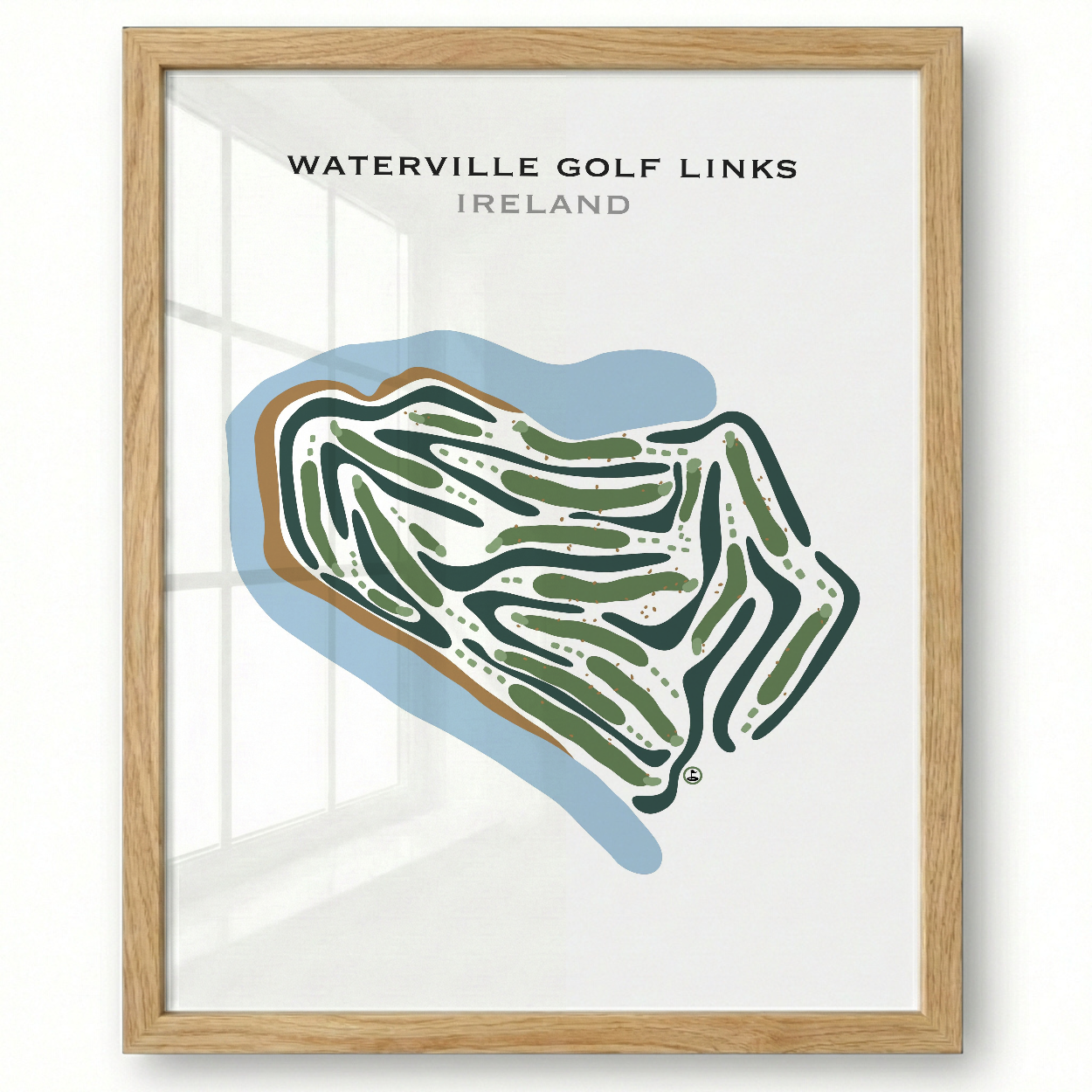 Waterville Golf Links, Ireland - Printed Golf Courses