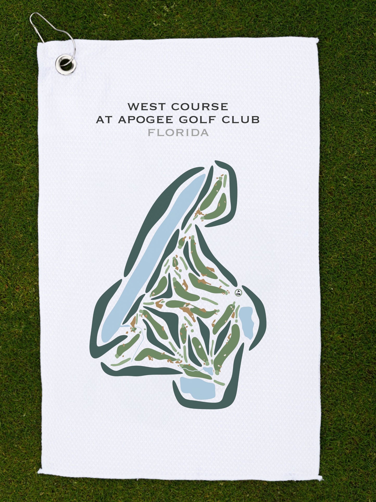 West Course at Apogee Golf Club, Florida - Printed Golf Courses
