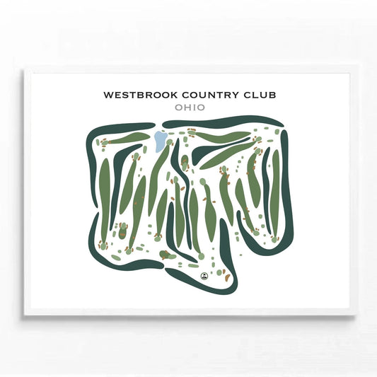 Westbrook Country Club, Ohio - Printed Golf Courses