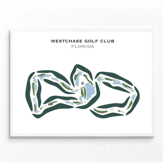 Westchase Golf Club, Florida - Printed Golf Courses.