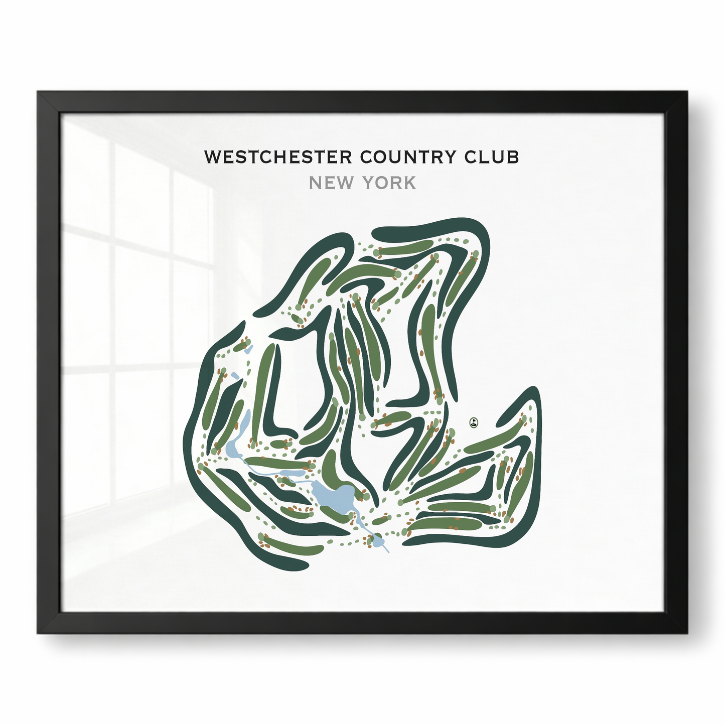Westchester Country Club, New York - Printed Golf Courses