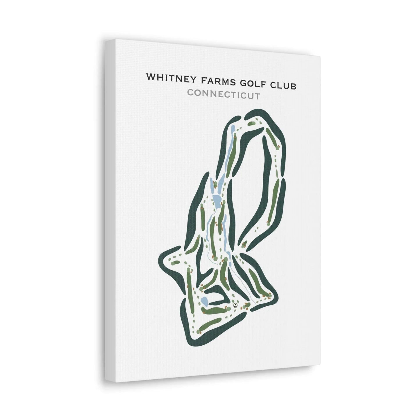 Whitney Farms Golf Club, Connecticut - Printed Golf Courses