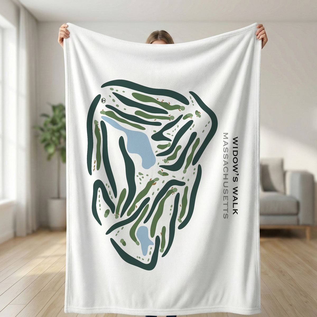 Widow's Walk, Massachusetts - Printed Golf Courses