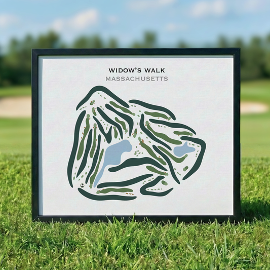 Widow's Walk, Massachusetts - Printed Golf Courses