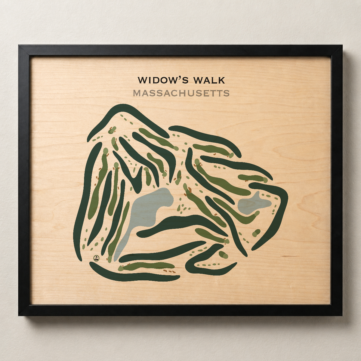 Widow's Walk, Massachusetts - Printed Golf Courses