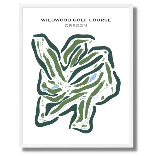 Wildwood Golf Course, Oregon - Printed Golf Courses