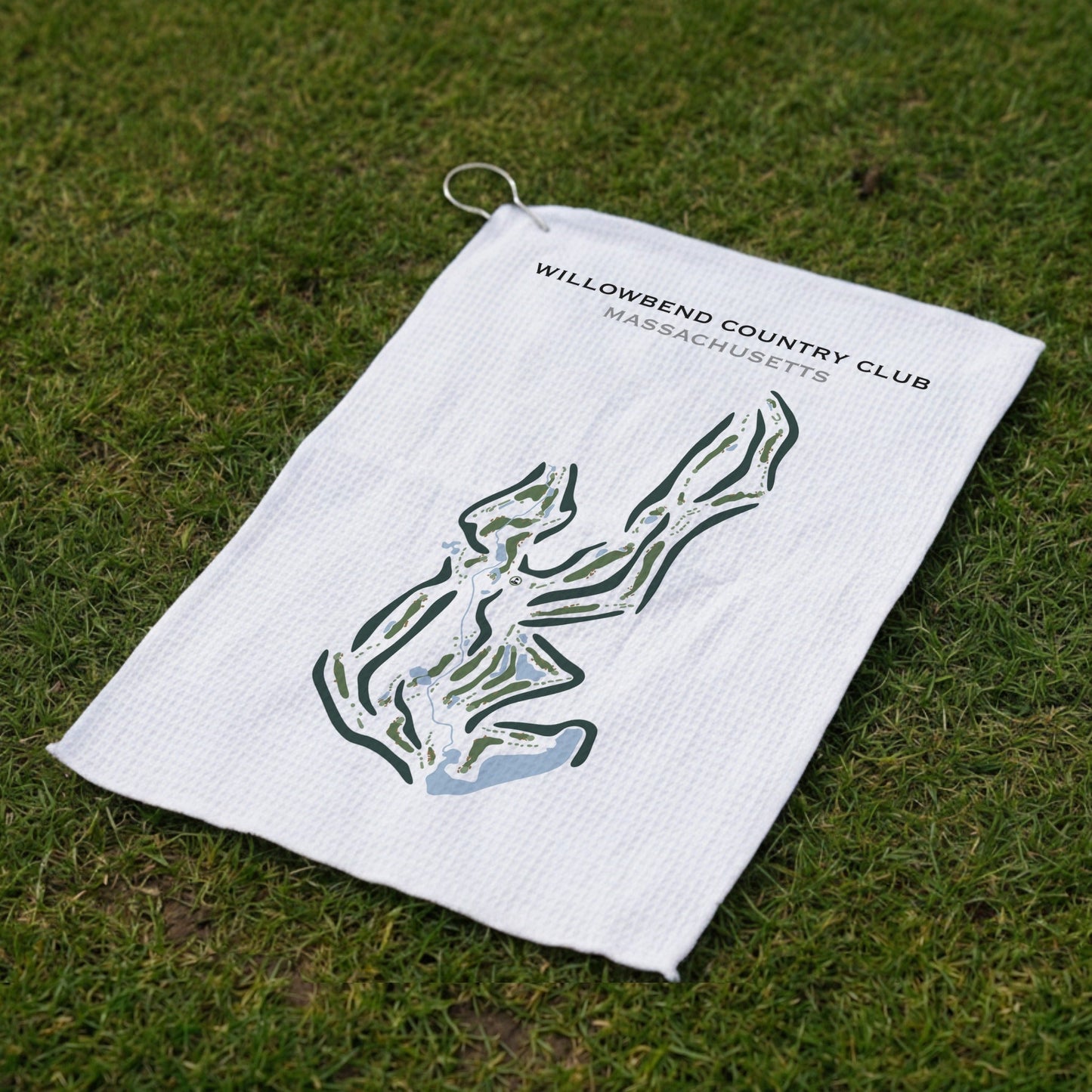 Willowbend Country Club, Massachusetts - Printed Golf Course