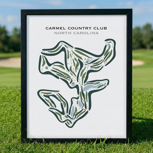 Carmel Country Club, North Carolina - Printed Golf Courses