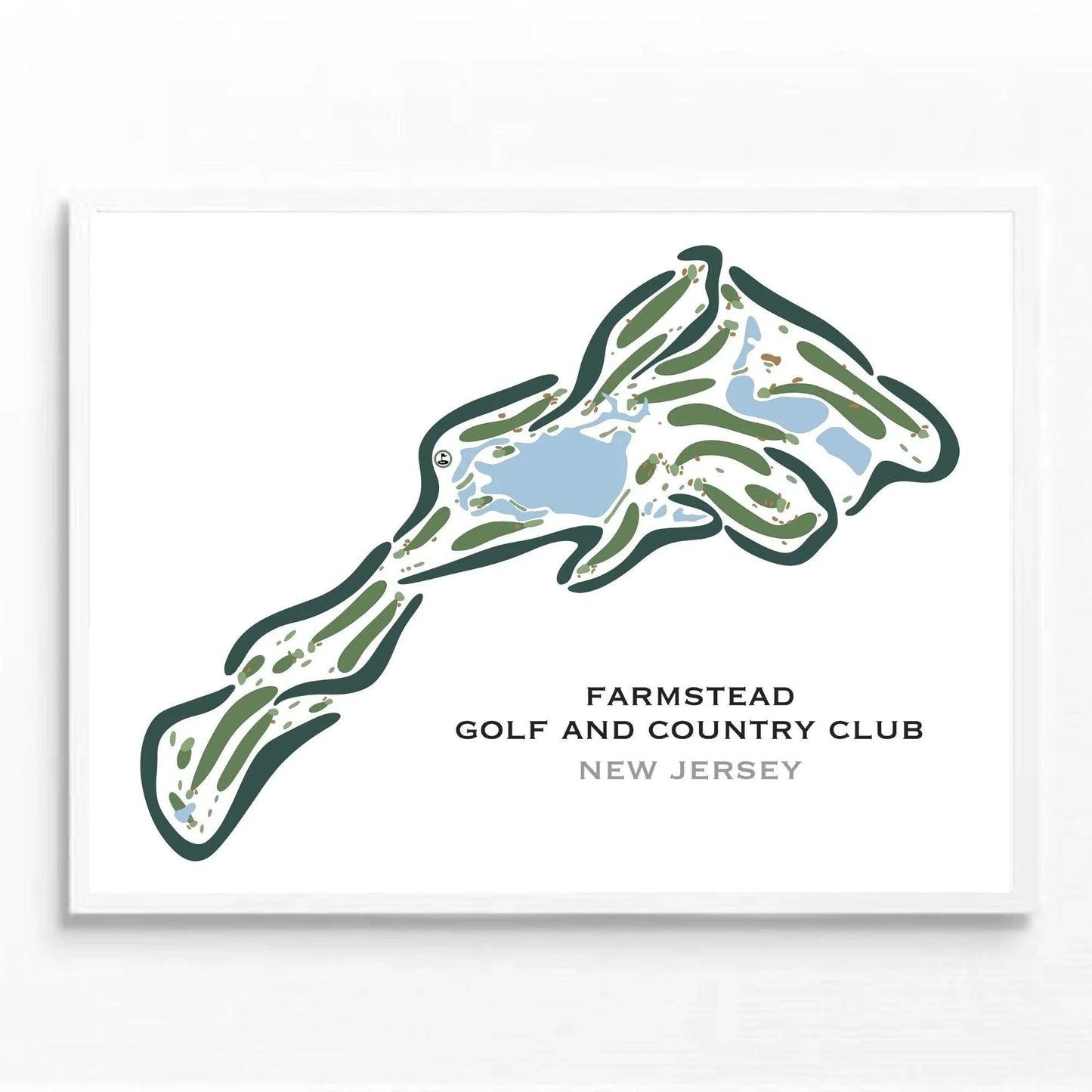 Farmstead Golf & Country Club, New Jersey - Printed Golf Courses