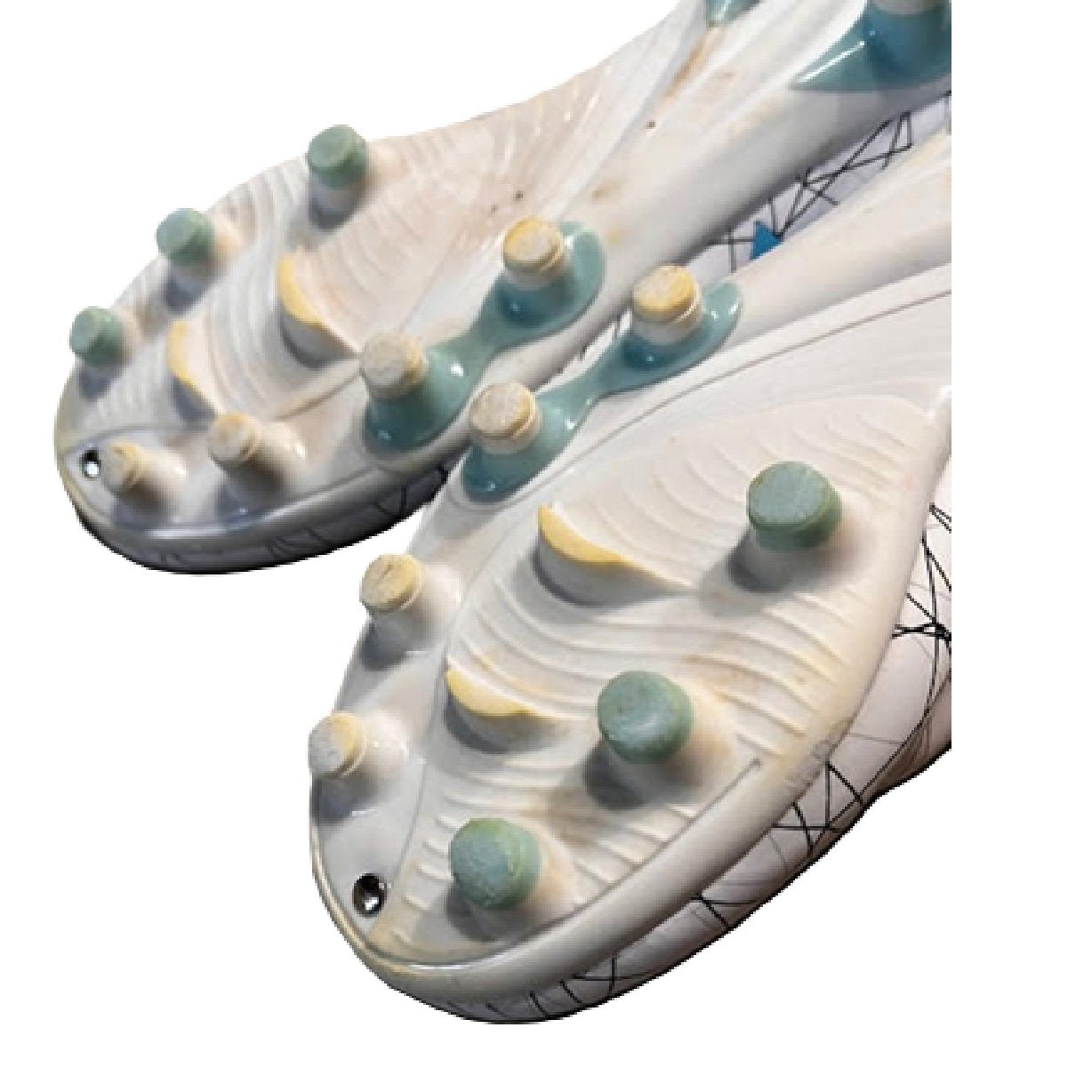Rip It Sports Girls Soccer Cleats Teal/White 2.5