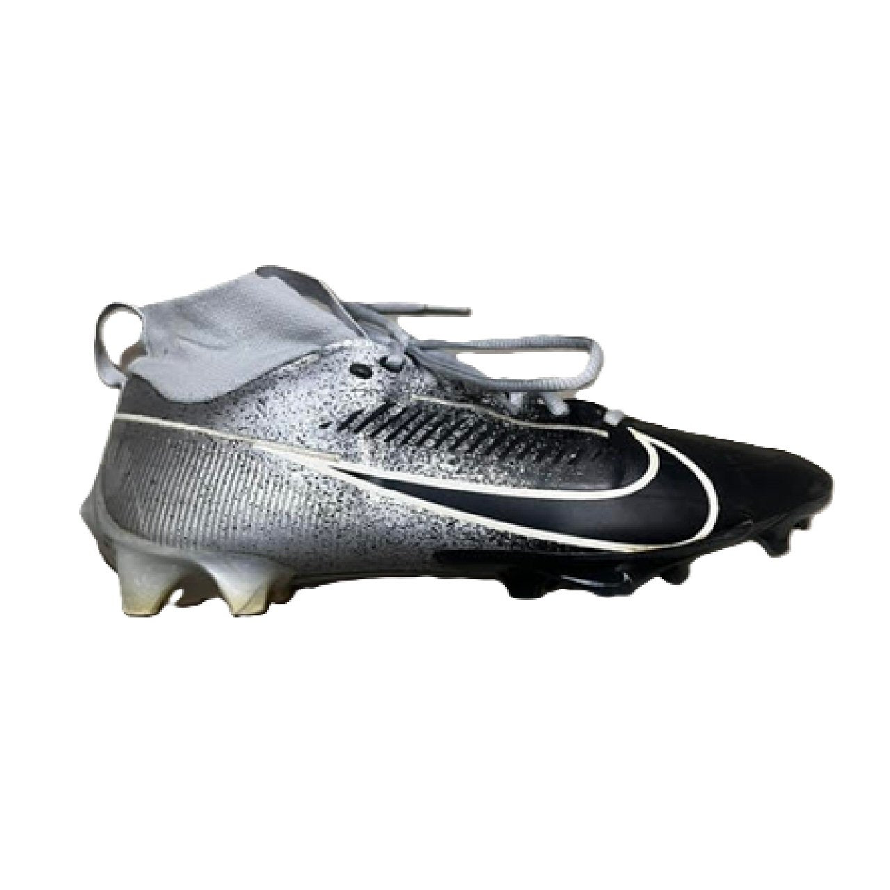 Nike Vapor Edge Pro 360 2 Football Cleat - Metallic Silver/Black - US Size 10 BM1