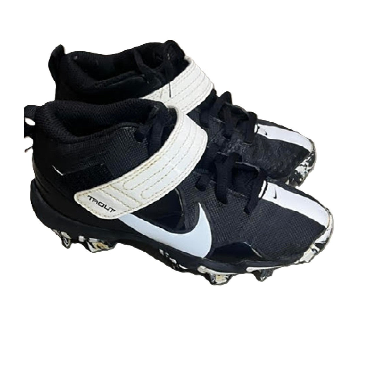 Nike Force Trout 7 Keystone GS Baseball Cleat - Youth Size 11C - Black BM1