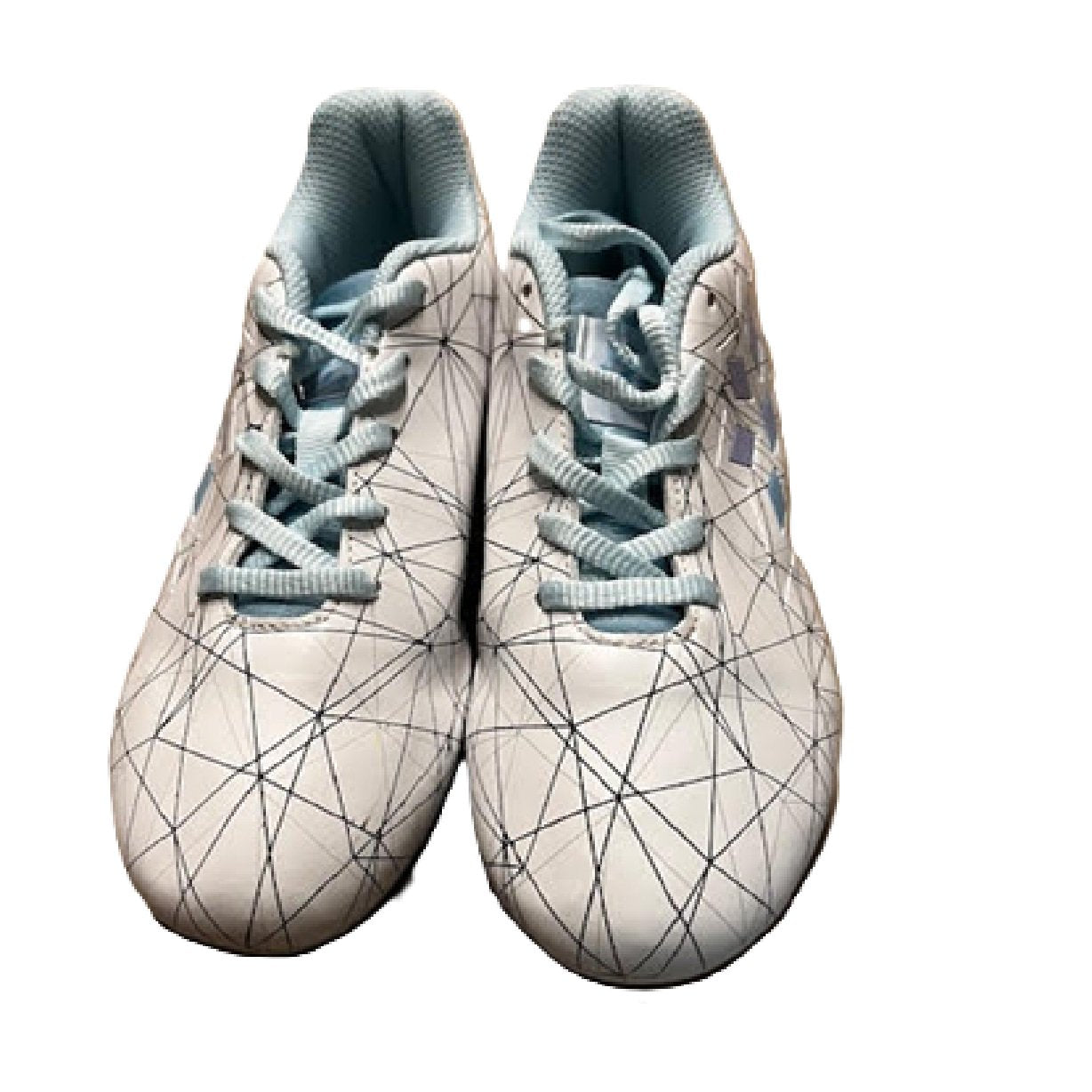Rip It Sports Girls Soccer Cleats Teal/White 2.5