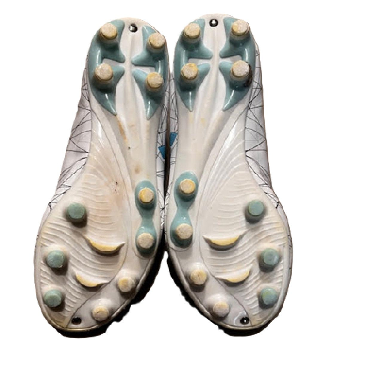 Rip It Sports Girls Soccer Cleats Teal/White 2.5