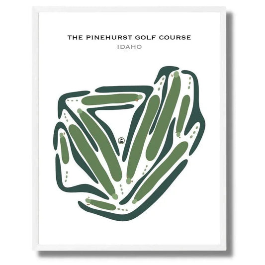 The Pinehurst Golf Course, Idaho - Printed Golf Courses