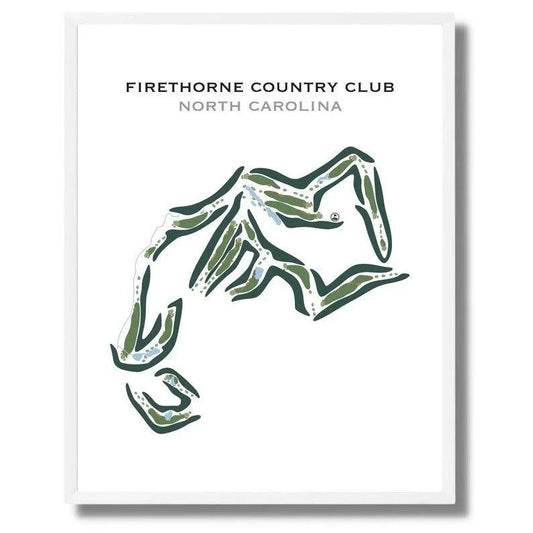 Firethorne Country Club, North Carolina - Printed Golf Courses