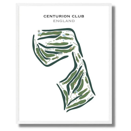 Centurion Club, England - Printed Golf Courses