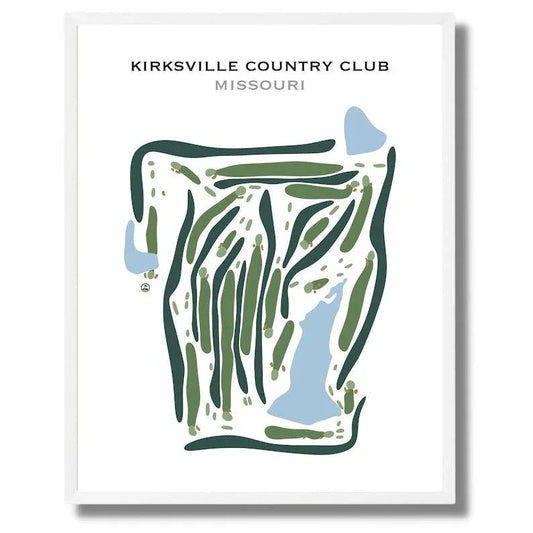 Kirksville Country Club, Missouri - Printed Golf Courses