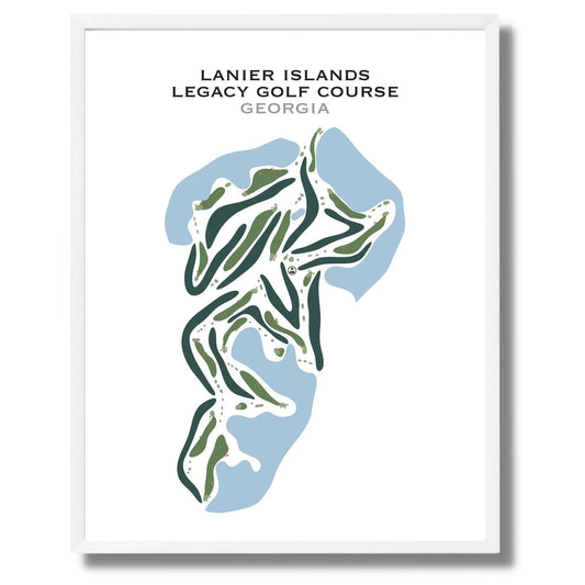 Lanier Islands Legacy Golf Course, Georgia - Printed Golf Courses