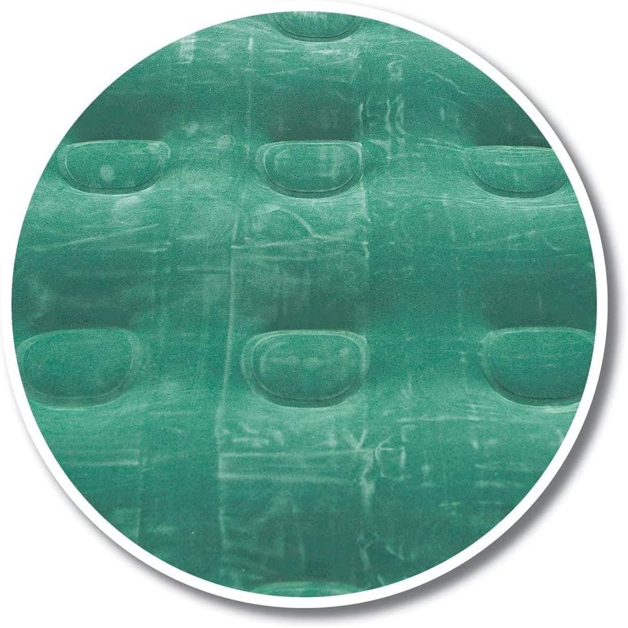 AirBedz Truck Bed Air Mattress Mid-Size 6'-6.5' Short , Green (72" x 55" x 12" Inflated)
