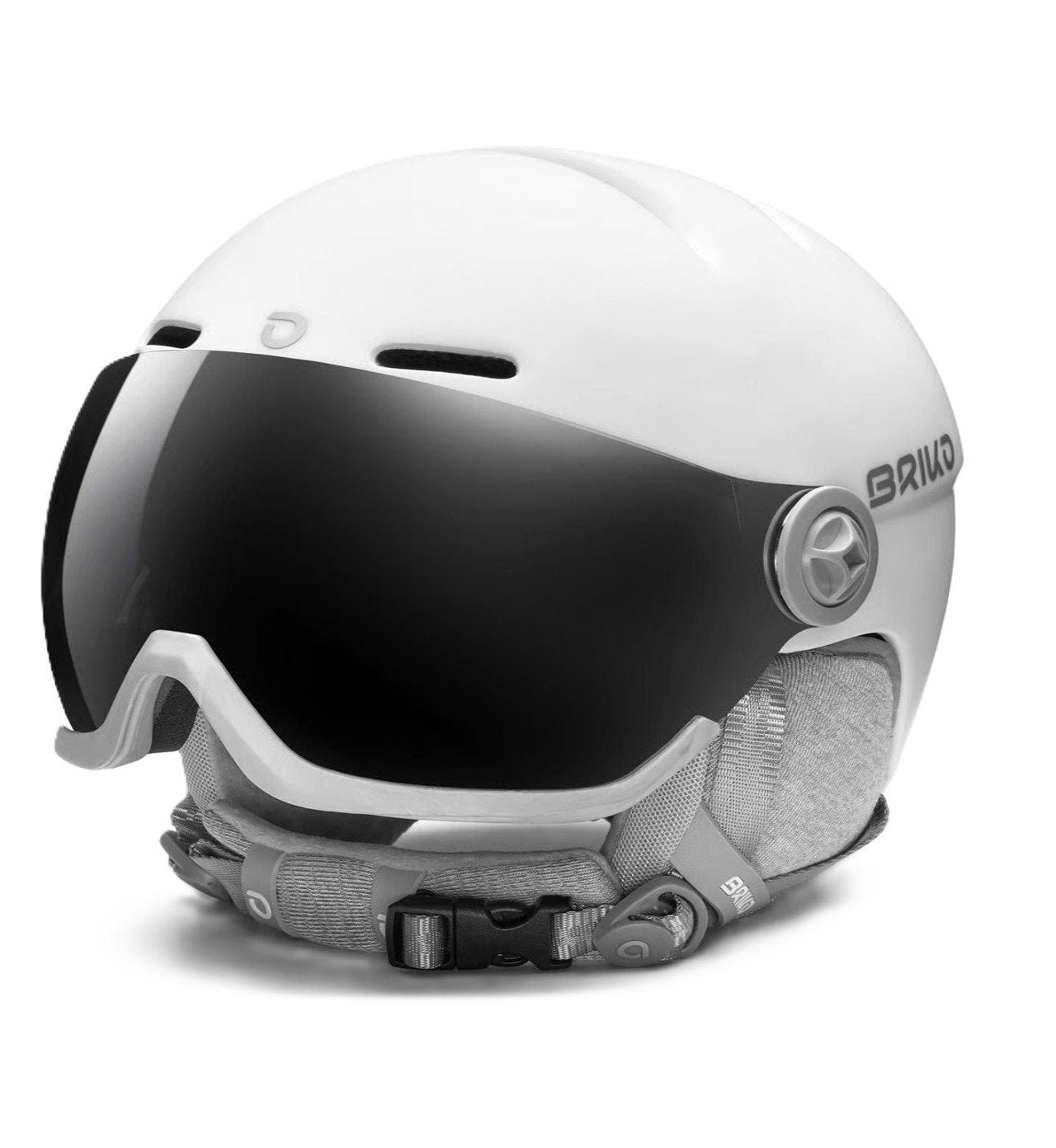 Briko Blenda Visor Women's Ski/Snowboard Helmet White