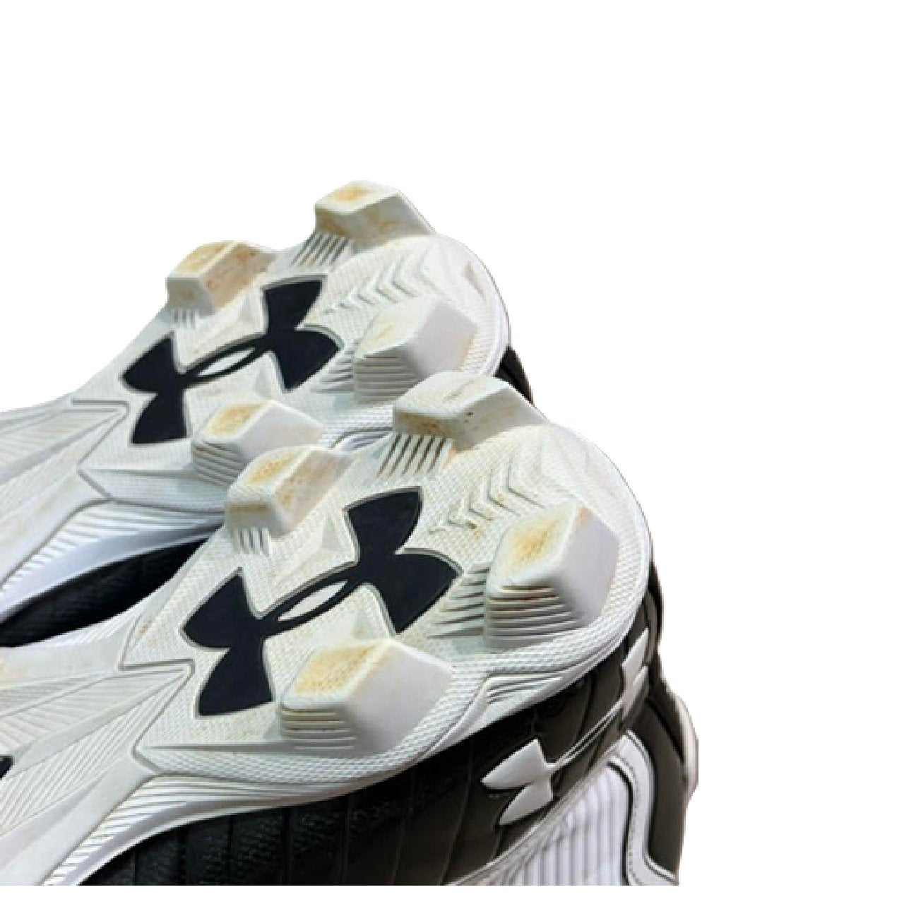 Under Armour Highlight RM Mid-Top Football Cleats US 8.5 Black White BM1
