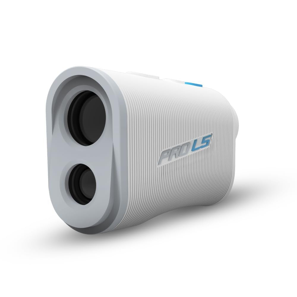 Shot Scope PRO L5 Golf Rangefinder with OLED Display,  1300 Yard Range -White