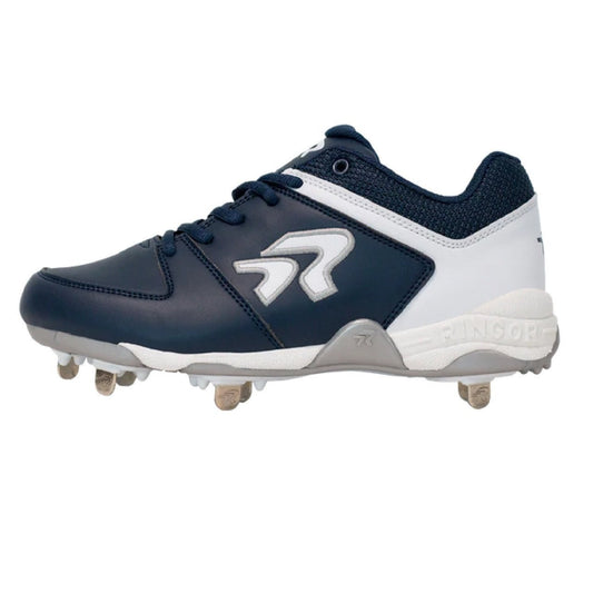 Ringor Flite Softball Metal Spikes-Navy
