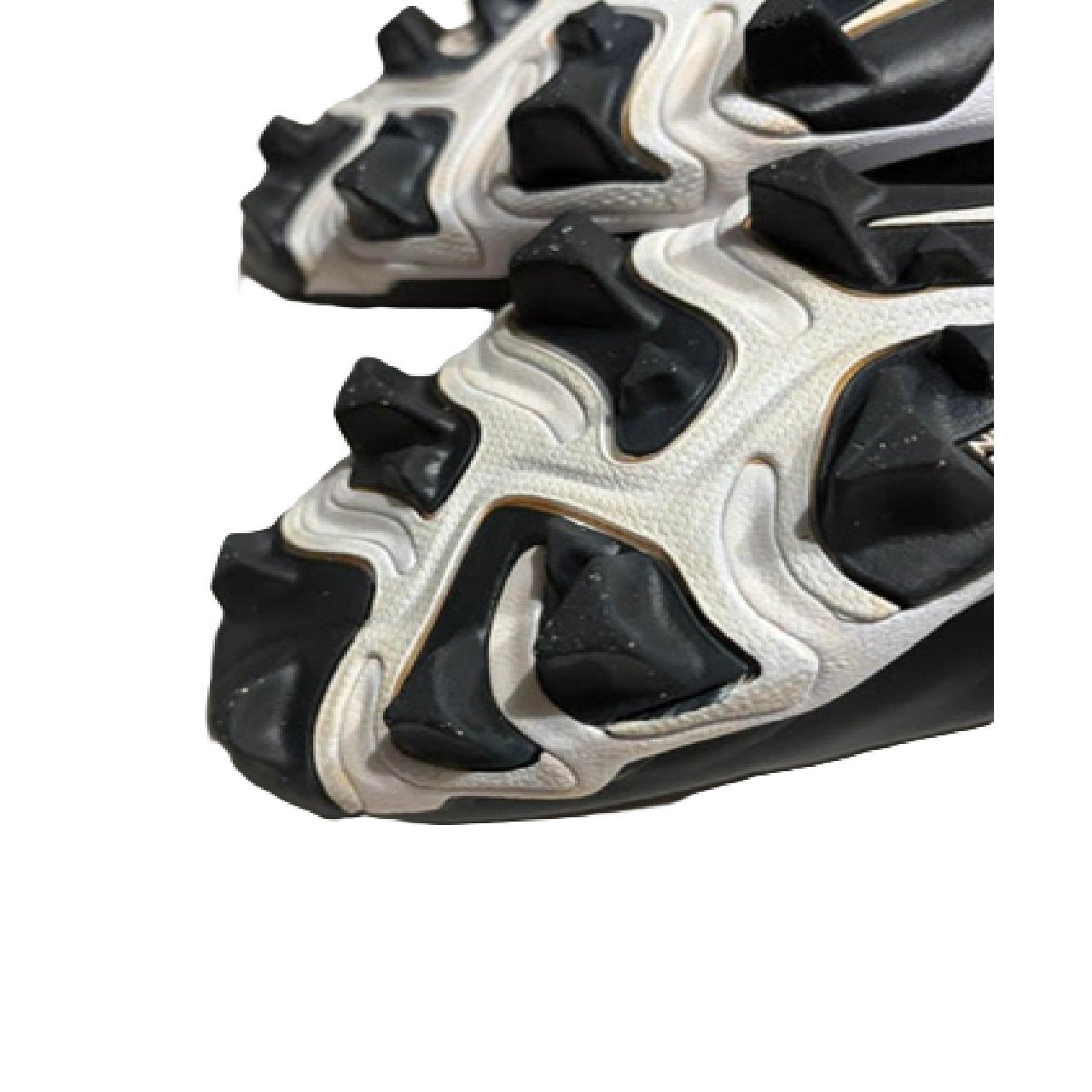 Nike Alpha Huarache 4 Keystone Kids Baseball Cleats Black US 1Y BM1