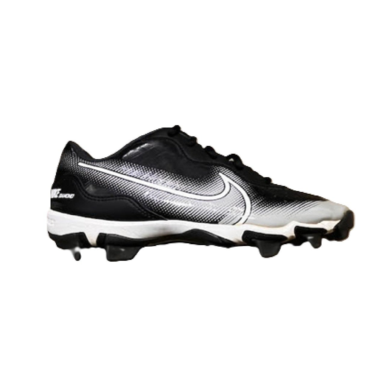 Nike Alpha Huarache 4 Keystone Baseball Cleat US 5.5Y Black BM1